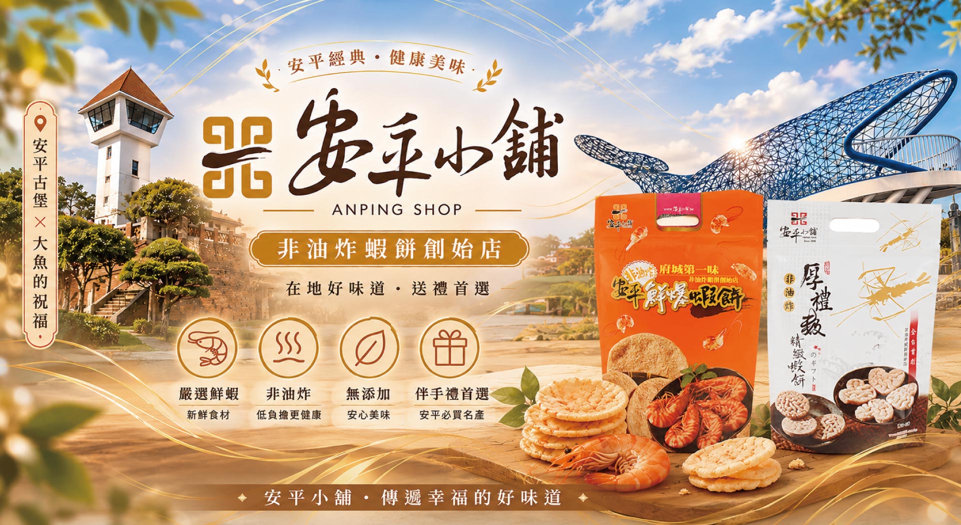安平小舖在地好滋味送禮首選!