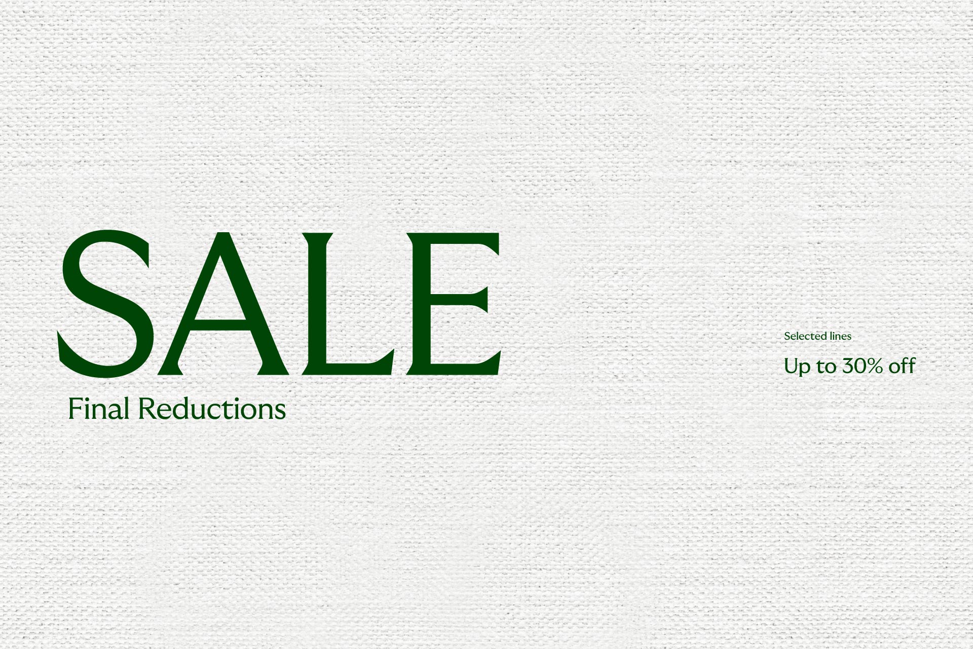 FINAL SALE