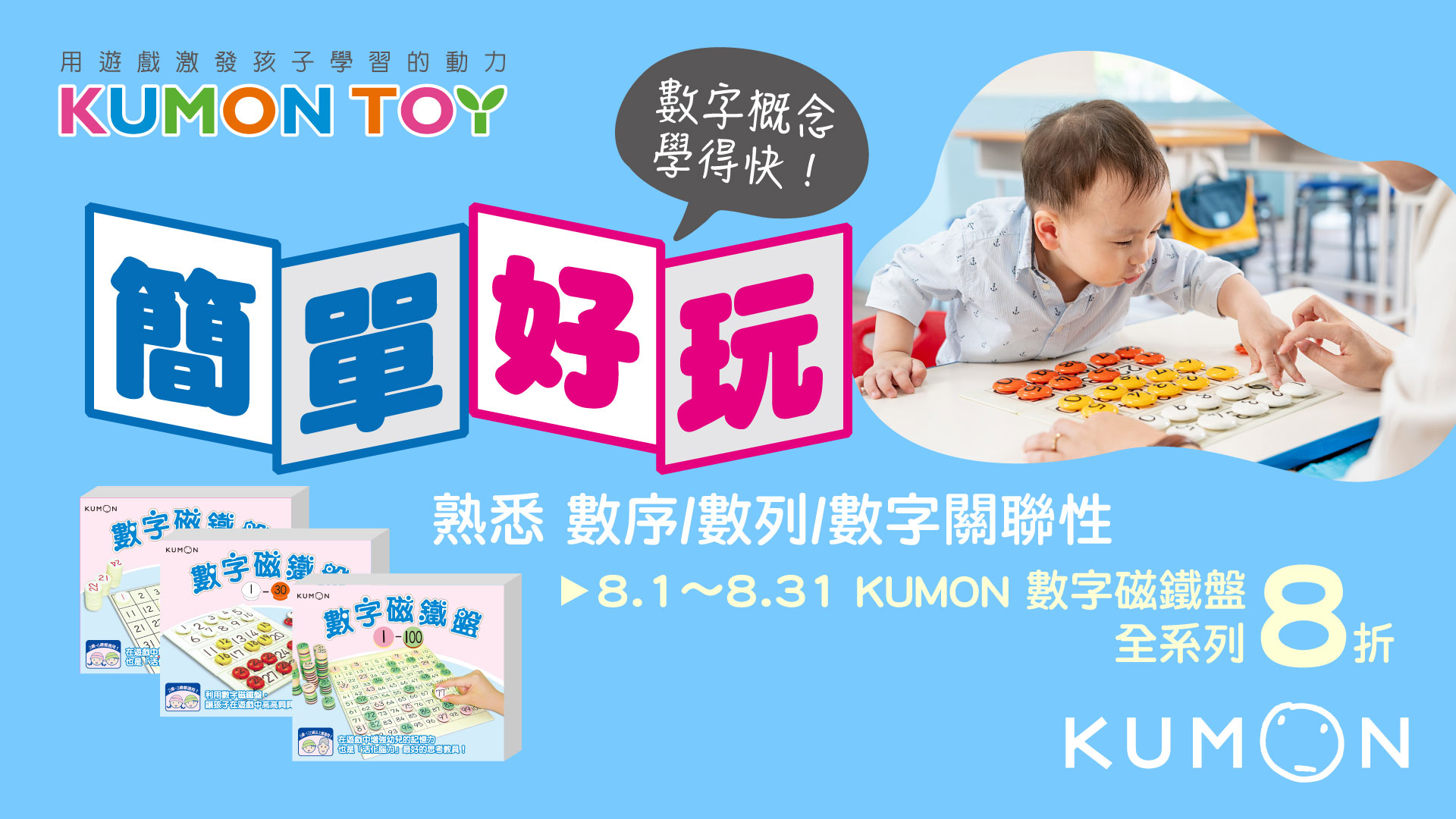 數字磁鐵盤