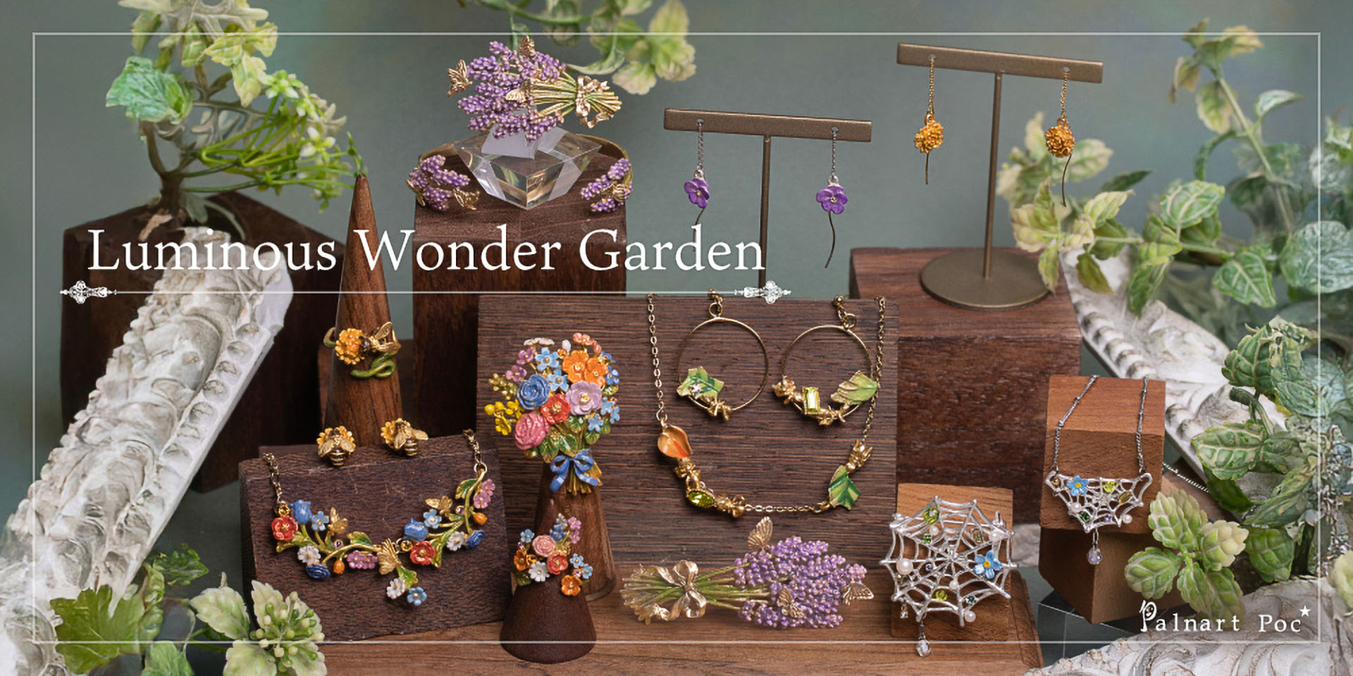 日本直送,日本代購,手工飾品,手作飾品,耳環,耳夾,日本,Palnart Poc