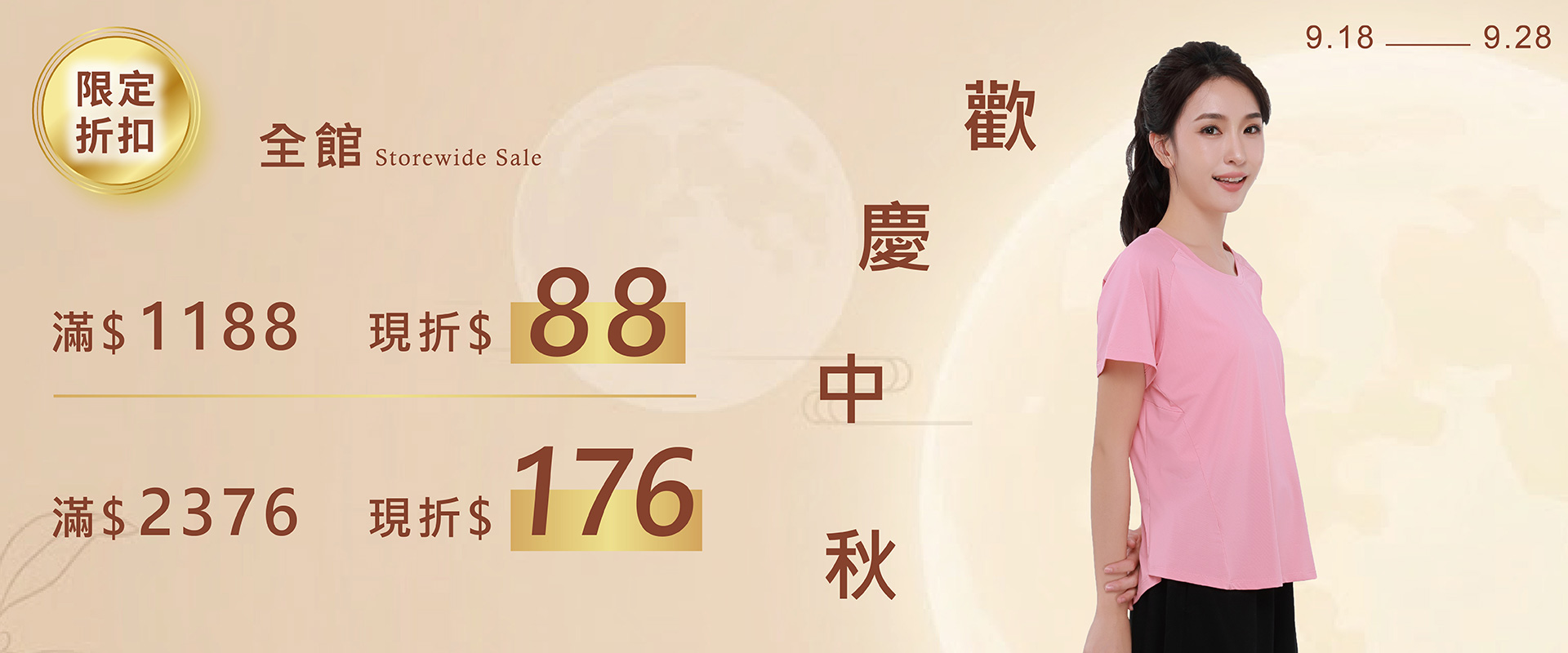 滿額現折,折價券,折扣