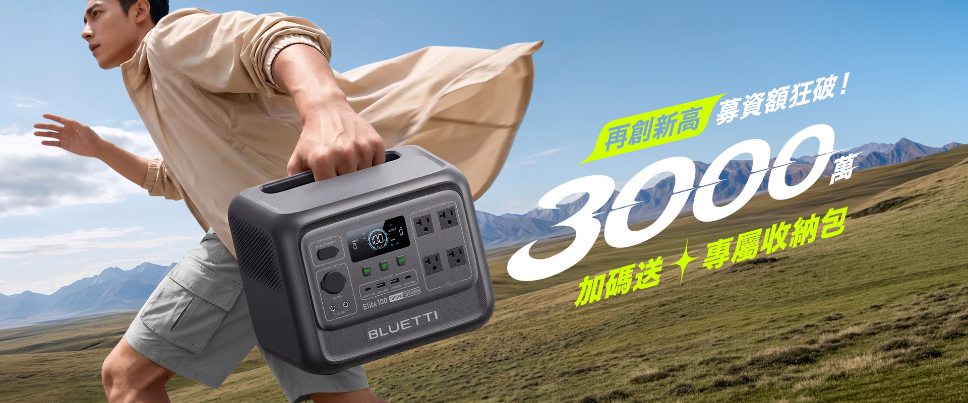 電吉拉mini嘖嘖募資開賣中，期間限定買就送防水收納包。