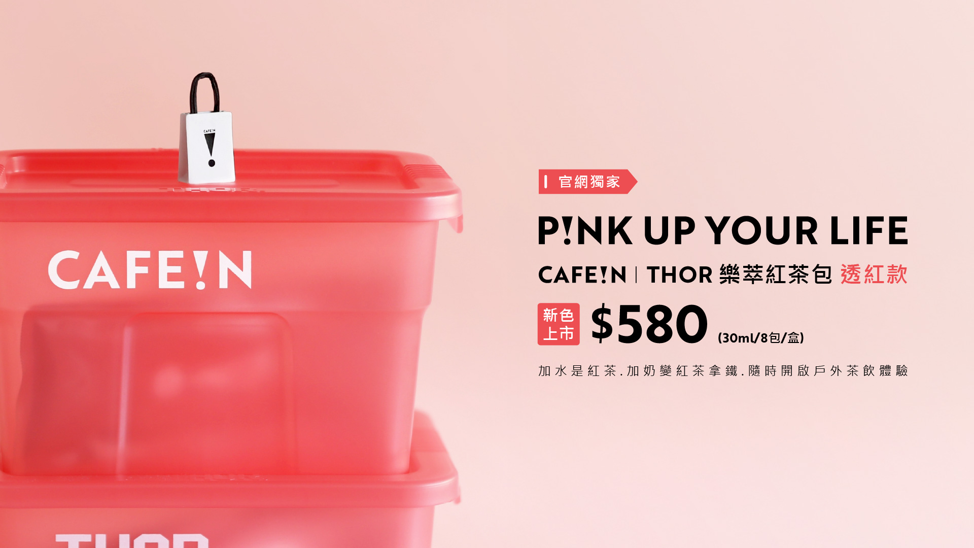THOR 樂萃紅茶包-透紅款