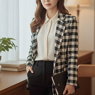 兼具俐落與時尚，提升正式感與華麗度